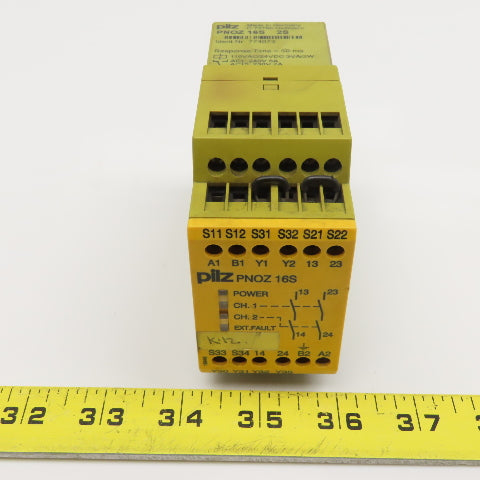 Pilz 774073 PNOZ 16S 2 Channel Safety Relay