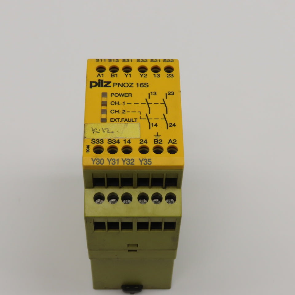 Pilz 774073 PNOZ 16S 2 Channel Safety Relay