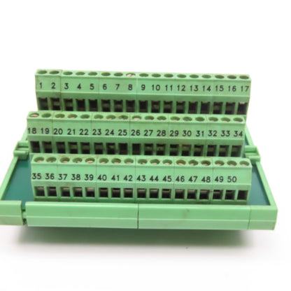 Phoenix Contact 5547144 50 Pin Ribbon Cable Input Adapter Terminal Interface