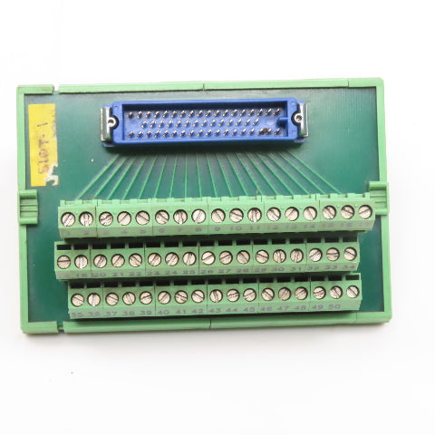 Phoenix Contact 5547144 50 Pin Ribbon Cable Input Adapter Terminal Interface