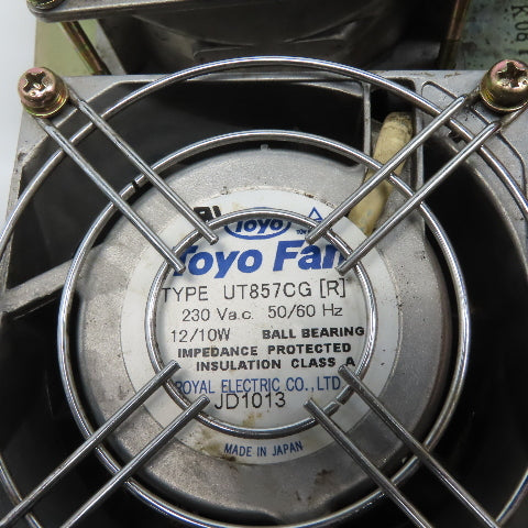 Fanuc A06B-6078-K002 Toyo Fan Assembly 230V 50/60Hz Lot Of 2