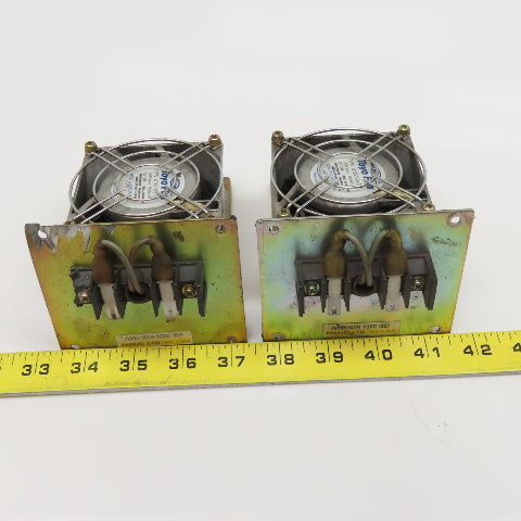 Fanuc A06B-6078-K002 Toyo Fan Assembly 230V 50/60Hz Lot Of 2