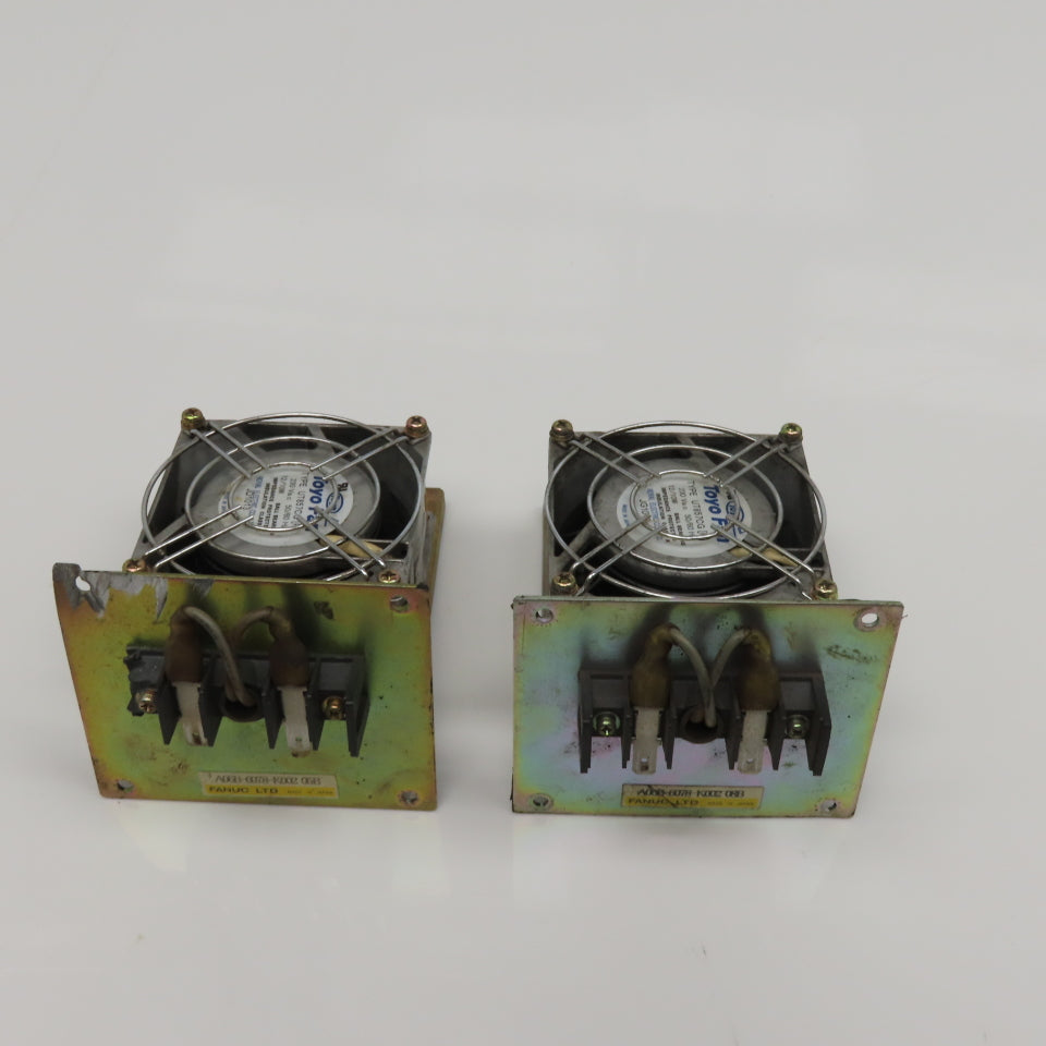 Fanuc A06B-6078-K002 Toyo Fan Assembly 230V 50/60Hz Lot Of 2
