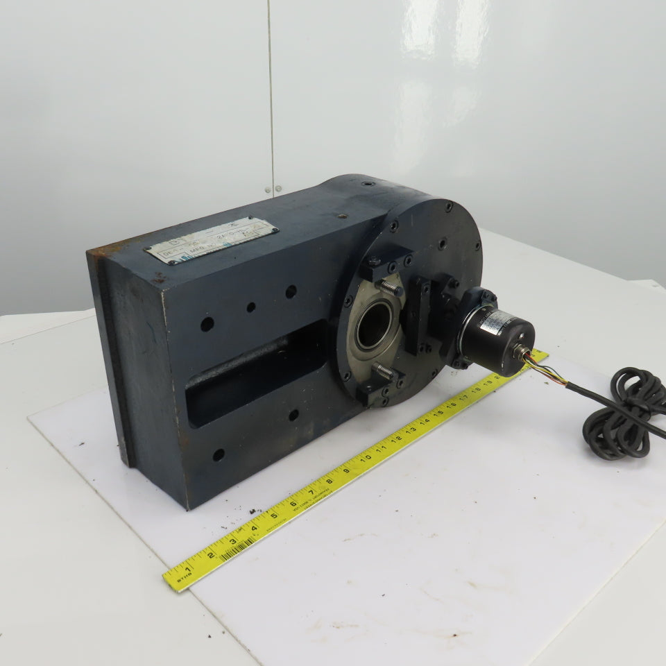 DE4-160-8PT-2AH0-HL-007 Hydraulic Indexing Table W/Elmec RI68-130B006R Encoder