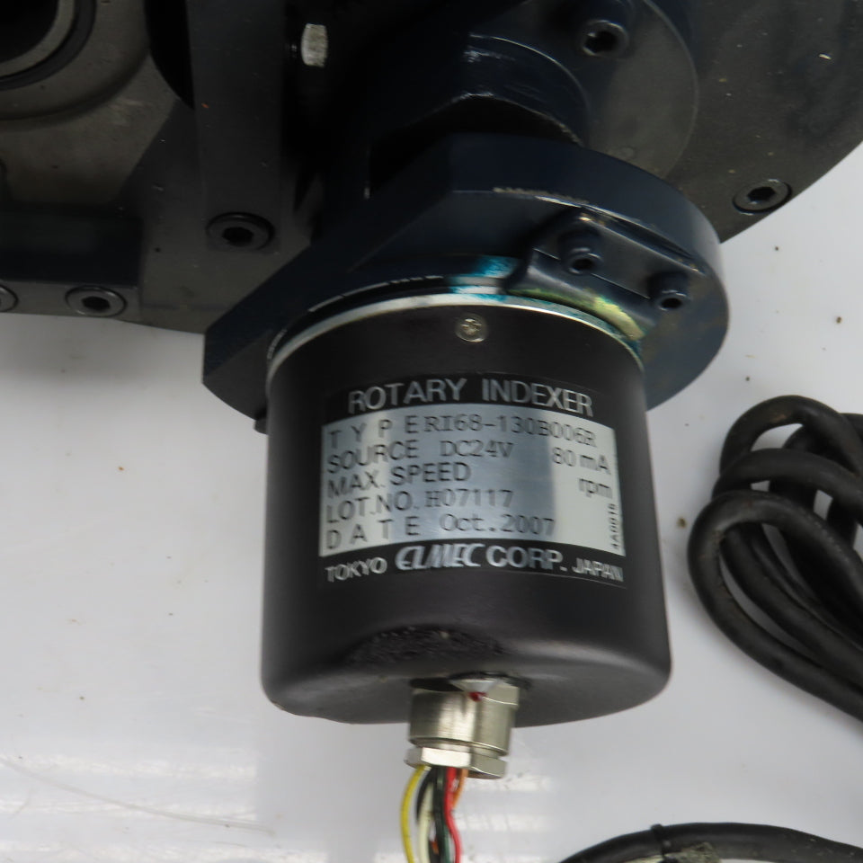 DE4-160-8PT-2AH0-HL-007 Hydraulic Indexing Table W/Elmec RI68-130B006R Encoder