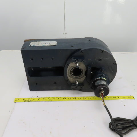 DE4-160-8PT-2AH0-HL-007 Hydraulic Indexing Table W/Elmec RI68-130B006R Encoder