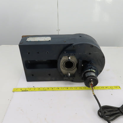 DE4-160-8PT-2AH0-HL-007 Hydraulic Indexing Table W/Elmec RI68-130B006R Encoder