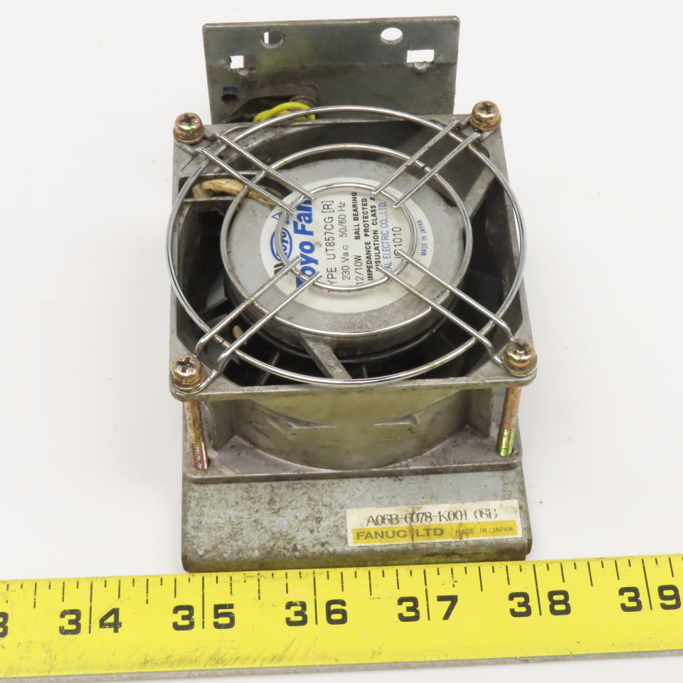Fanuc A06B-6078-K001 Toyo Cooling Fan Assembly 230VAC 50/60Hz