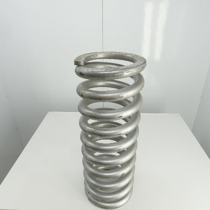 Silver Compression Spring 28" L x 7-3/8" ID x 10-3/8" OD x 1-1/2" Wire