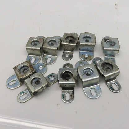 M6 Cage Capture Nut 2 Bolt Flange Lot Of 10