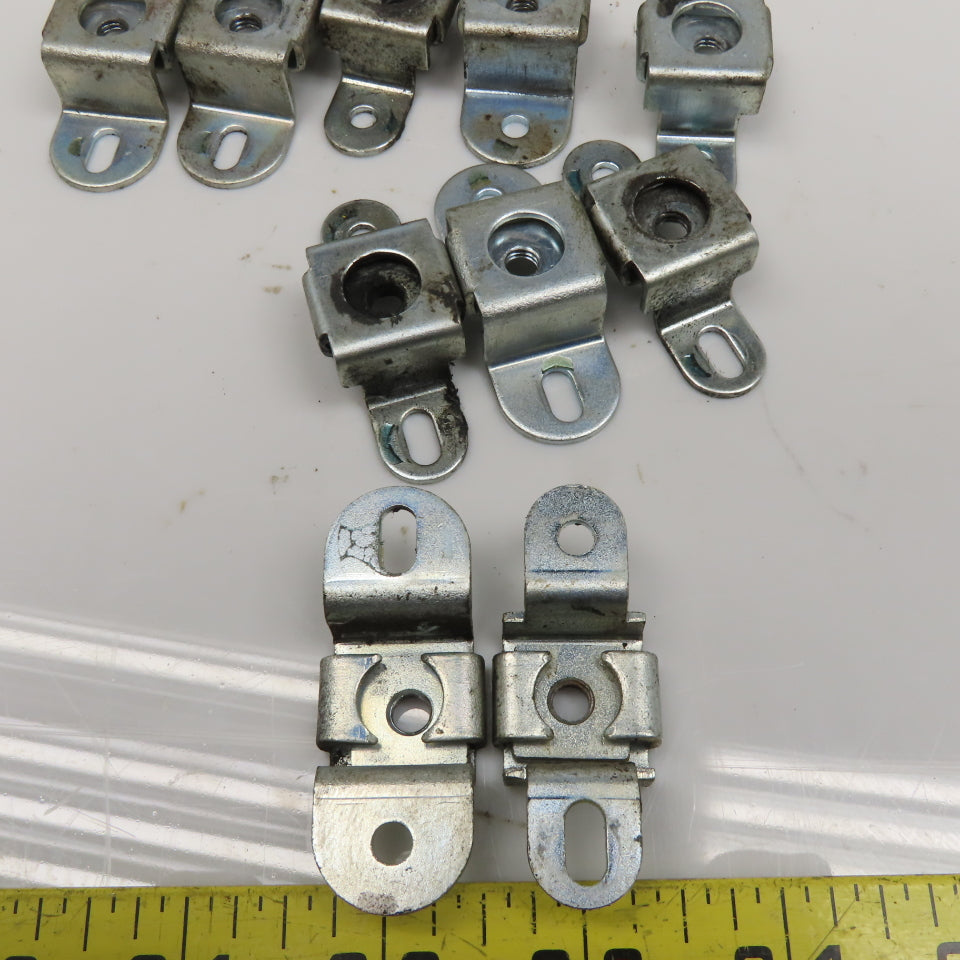 M6 Cage Capture Nut 2 Bolt Flange Lot Of 10