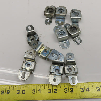 M6 Cage Capture Nut 2 Bolt Flange Lot Of 10