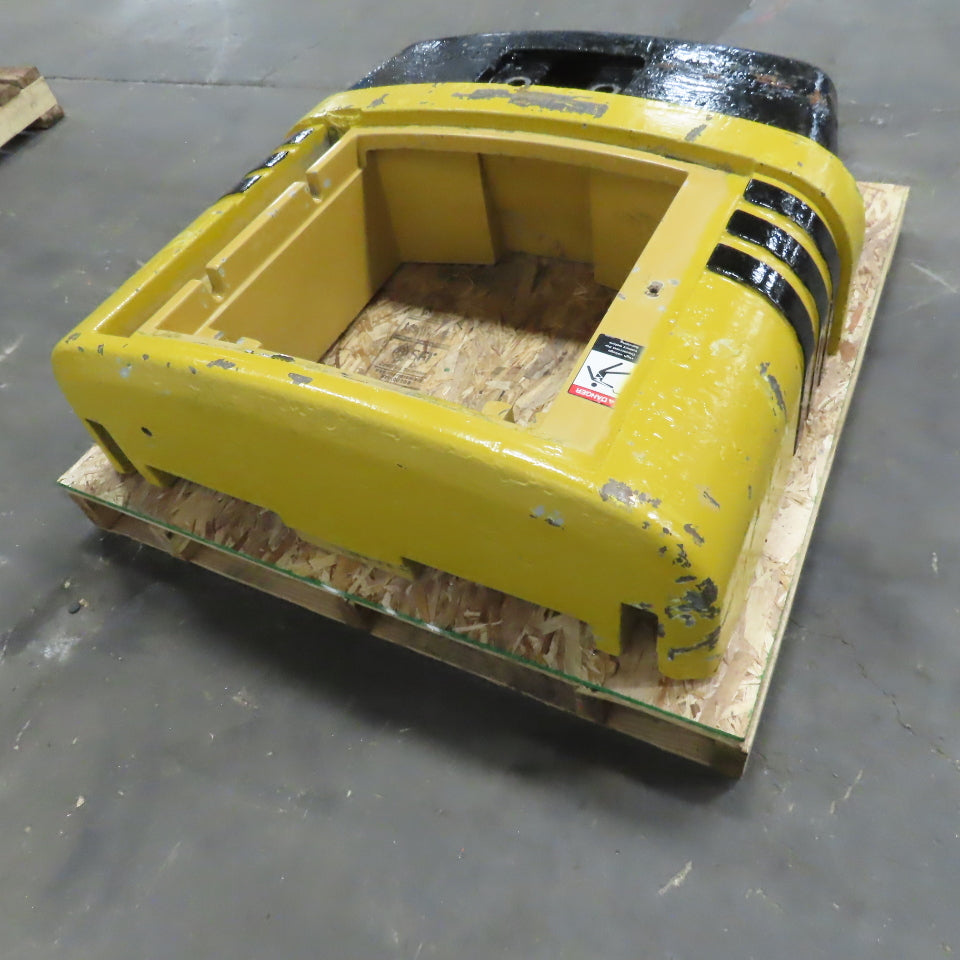 Caterpillar Fork Lift Truck Counter Weight Removed from a 2EC30