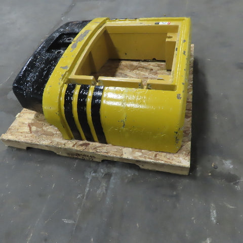 Caterpillar Fork Lift Truck Counter Weight Removed from a 2EC30