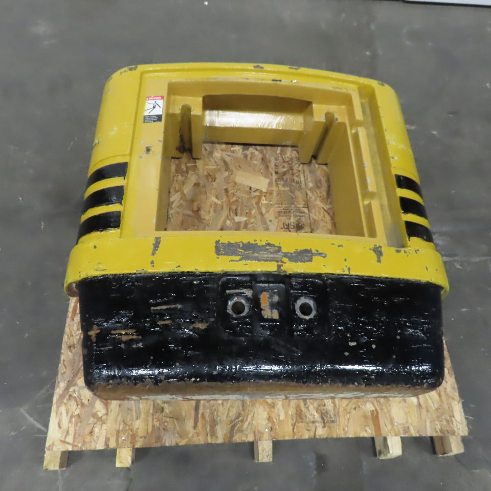 Caterpillar Fork Lift Truck Counter Weight Removed from a 2EC30