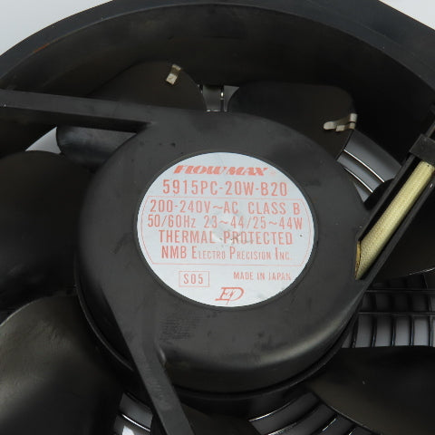 Flowmax 5915PC-20W-B20 Cooling Fan 240 VAC 50/60HZ