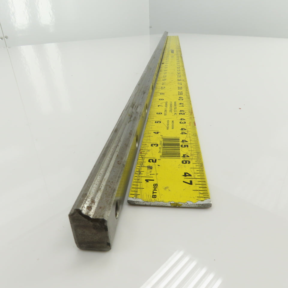 18mm x 1247mm OAL Gothic Arch Non-Recirculating Linear Ball Bearing Guide