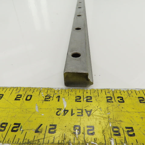 18mm x 1247mm OAL Gothic Arch Non-Recirculating Linear Ball Bearing Guide