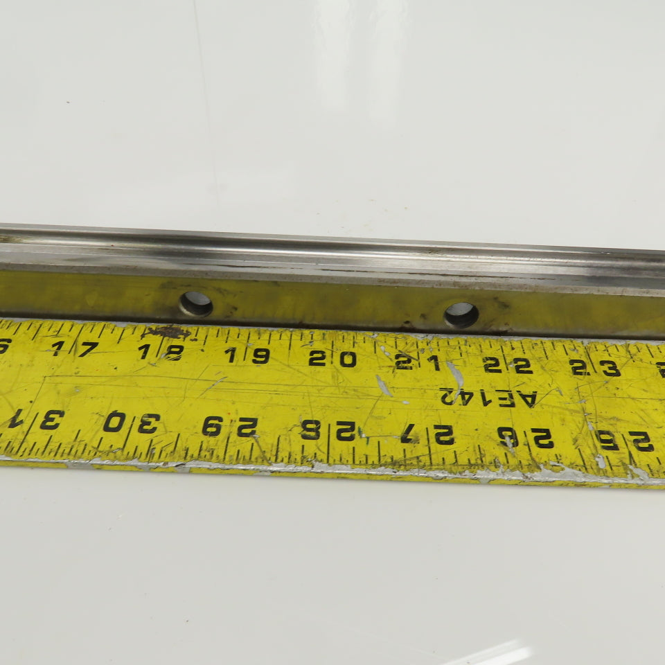 18mm x 1247mm OAL Gothic Arch Non-Recirculating Linear Ball Bearing Guide