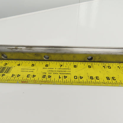 18mm x 1247mm OAL Gothic Arch Non-Recirculating Linear Ball Bearing Guide