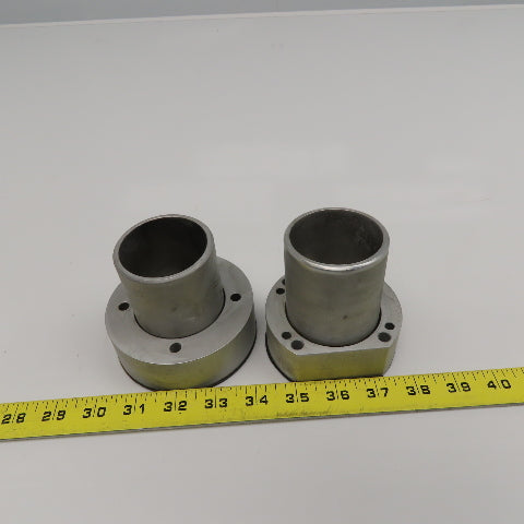 Fanuc Model C2000 C 2-3/8" OD Laser Beam Pathway Tunnel Parts Lot Of 5 Pieces