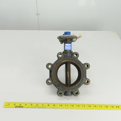 Nibco LD2000 4" Ductile Iron Butterfly Valve SS Stem 200PSI 250° F EPDM Seat
