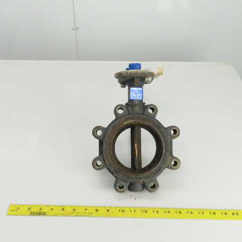 Nibco LD2000 4" Ductile Iron Butterfly Valve SS Stem 200PSI 250° F EPDM Seat