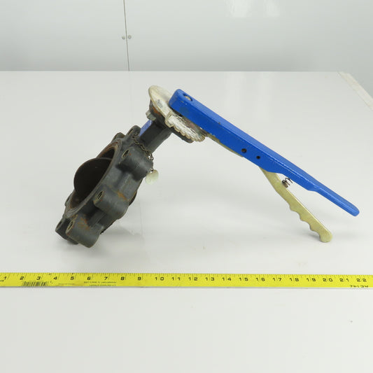 Nibco LD2000 4" Ductile Iron Butterfly Valve SS Stem 200PSI 250° F EPDM Seat