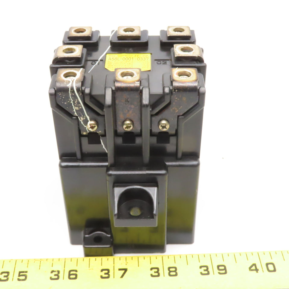 Fanuc A58L-0001-0337 AC Spindle Servo Drive Contactor FF-35K