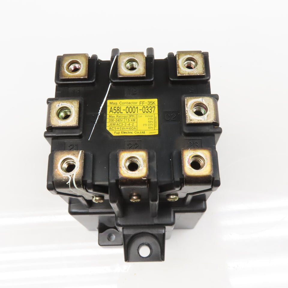 Fanuc A58L-0001-0337 AC Spindle Servo Drive Contactor FF-35K