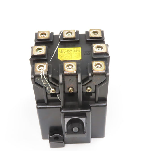 Fanuc A58L-0001-0337 AC Spindle Servo Drive Contactor FF-35K