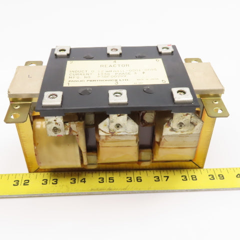 Fanuc A81L-0001-0098 P38F00299 Reactor 0.12mH 133A 3Ph