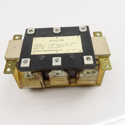 Fanuc A81L-0001-0098 P38F00299 Reactor 0.12mH 133A 3Ph