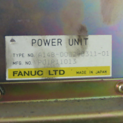 Fanuc A14B-0082-B209-02 A14B-0082-B311-01 Laser Power Supply Unit 200V 9.0kW 3Ph