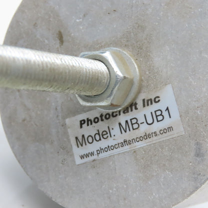 Photocraft RH-P144AJ/8-30 8-30VDC Rotary Encoder Wheel W/ MB-UB1 Counterweight