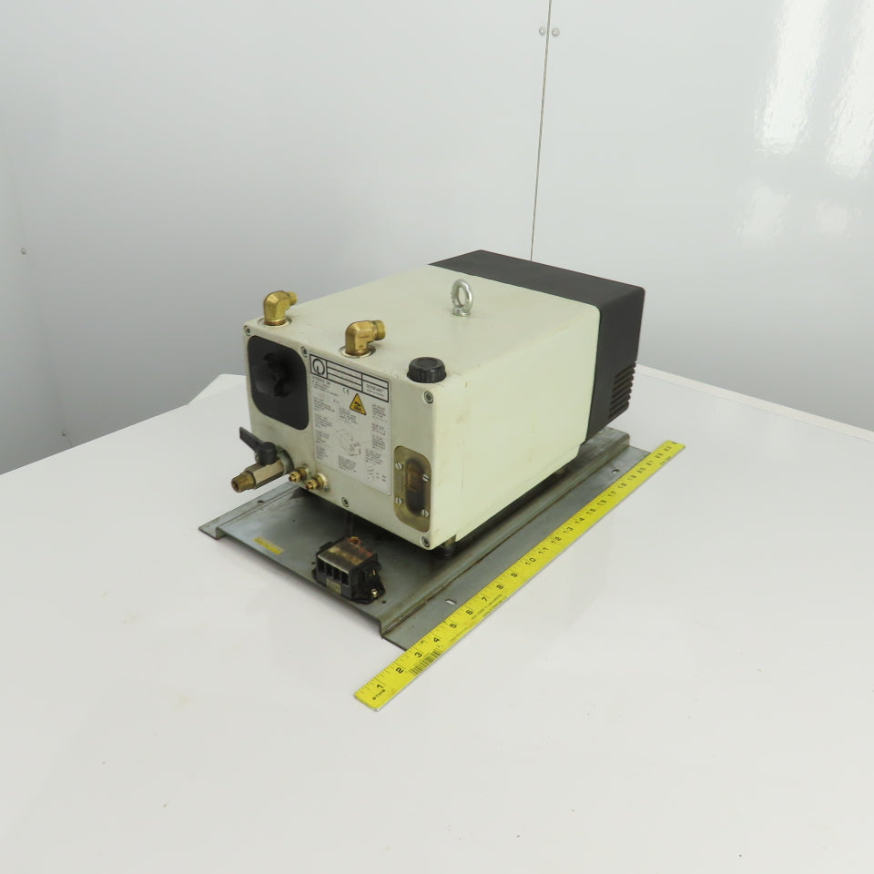 Sogevac A90L-0001-0425 Rotary Vane Vacuum Pump For Fanuc Laser 1750RPM 200V
