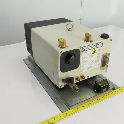 Sogevac A90L-0001-0425 Rotary Vane Vacuum Pump For Fanuc Laser 1750RPM 200V