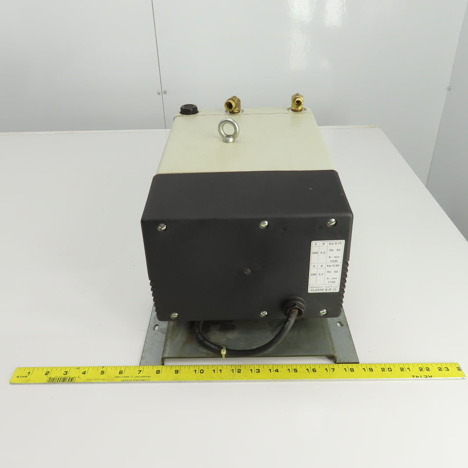 Sogevac A90L-0001-0425 Rotary Vane Vacuum Pump For Fanuc Laser 1750RPM 200V