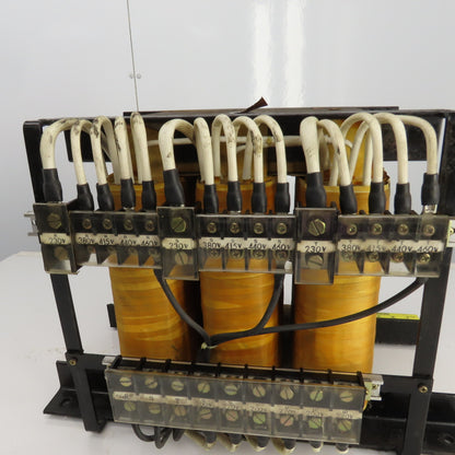 Type T-3C 30kVA Transformer Pri 230/460 Sec 200/220 3PH 78.7A 50/60 HZ