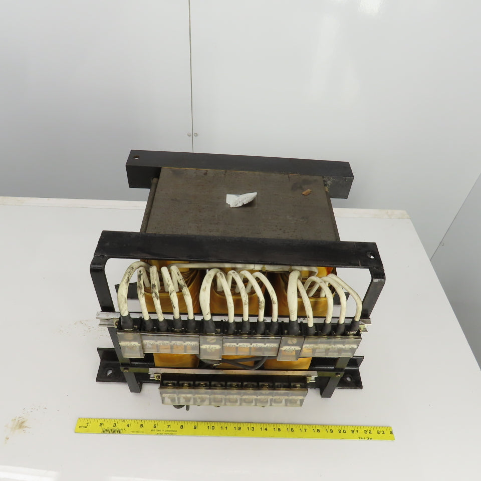 Type T-3C 30kVA Transformer Pri 230/460 Sec 200/220 3PH 78.7A 50/60 HZ