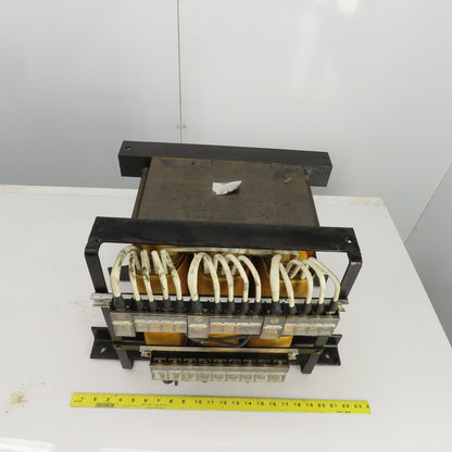 Type T-3C 30kVA Transformer Pri 230/460 Sec 200/220 3PH 78.7A 50/60 HZ