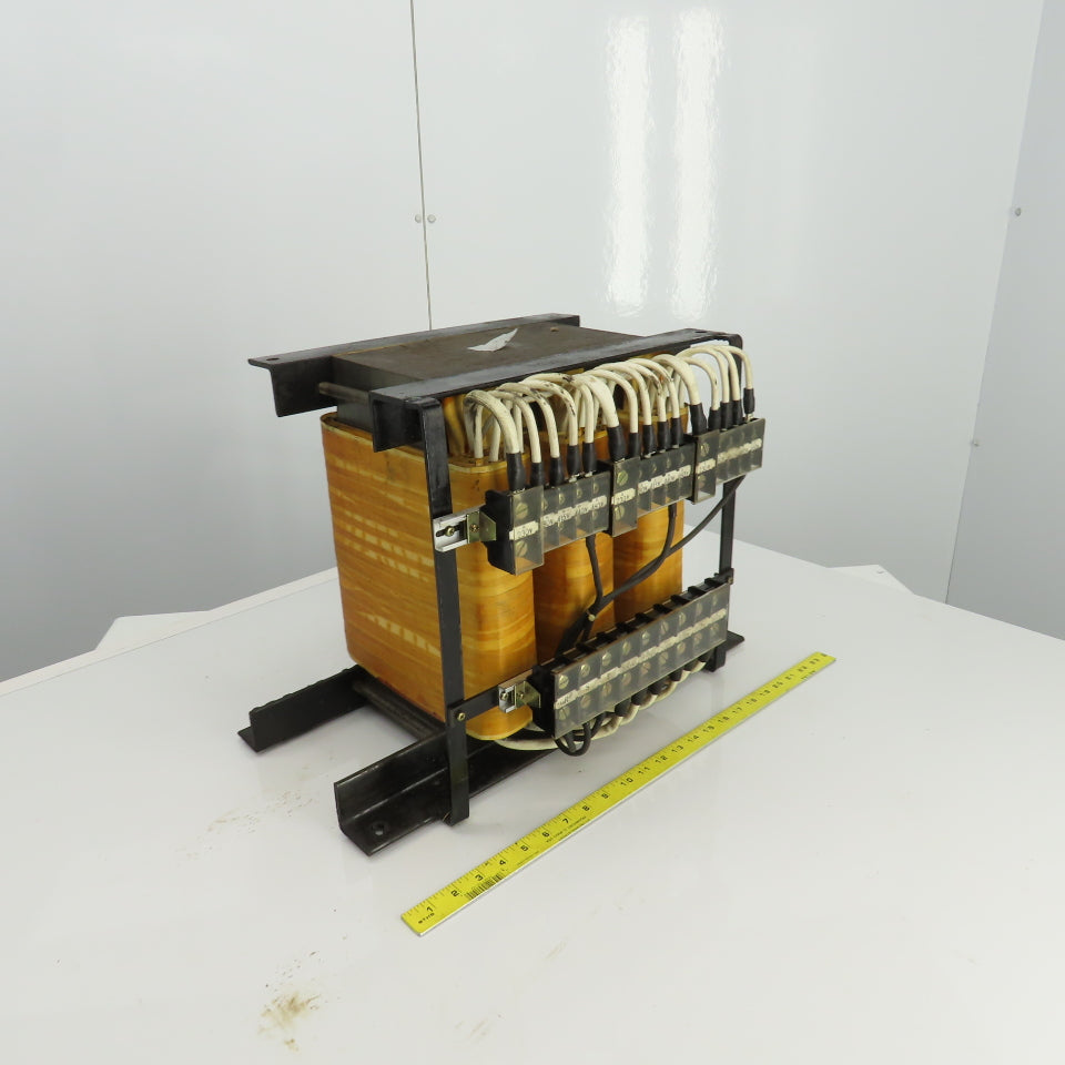 Type T-3C 30kVA Transformer Pri 230/460 Sec 200/220 3PH 78.7A 50/60 HZ