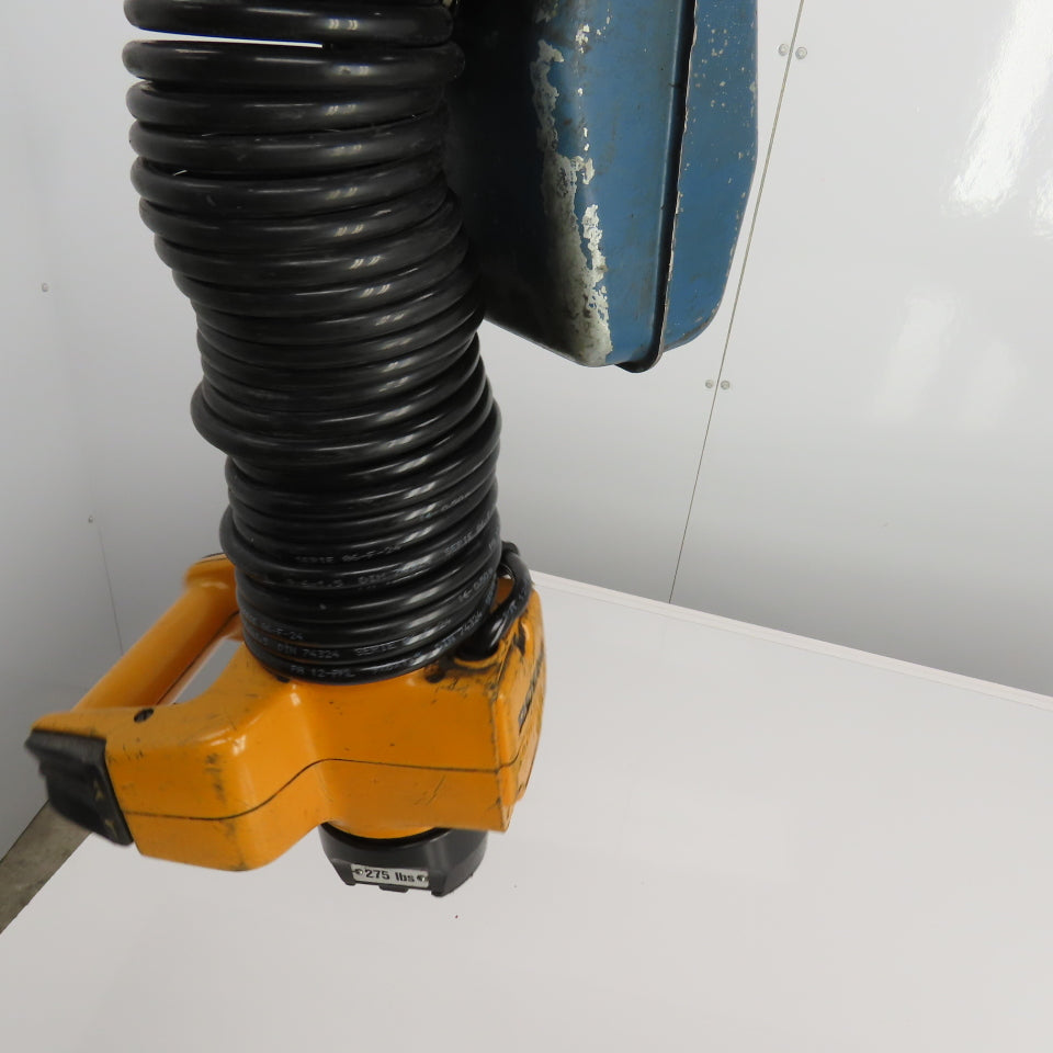 Demag PM12LF 275LB Electric Hoist 10' Lift 2 Speed 7.8/46.6 FPM 460V 3Ph