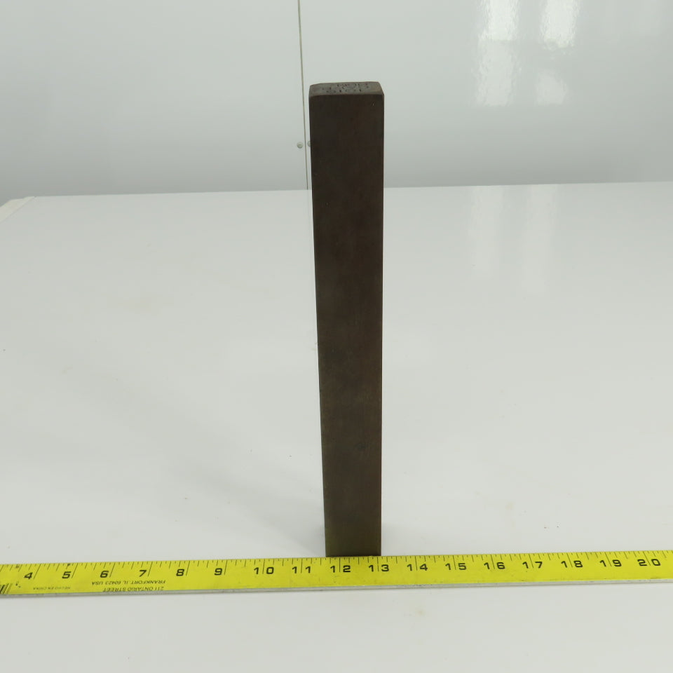 12" L x 1-1/2 W x 1-1/2" H Setup Gage Block
