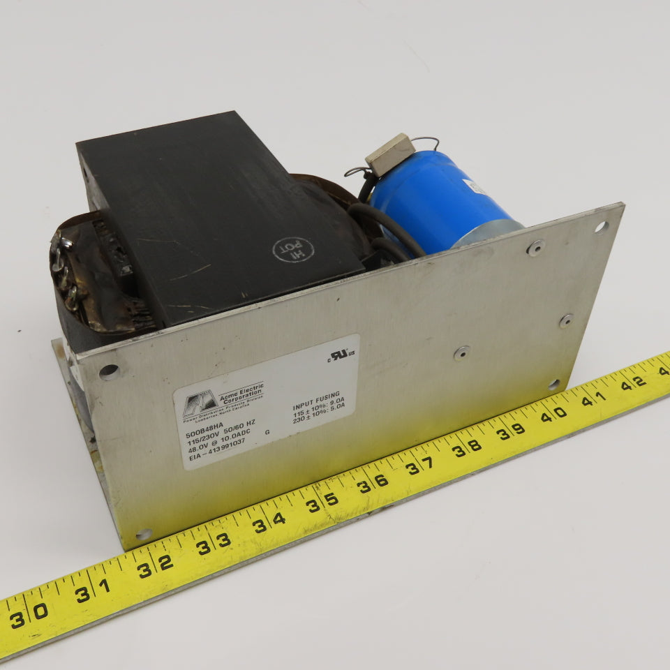 Acme 500B48HA 115/230V 50/60Hz Power Supply 48VDC Output