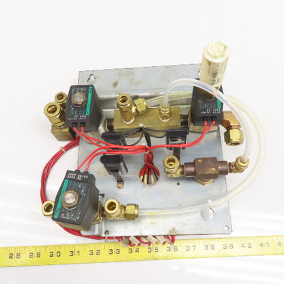 Fanuc A04B-0807-C404 Laser Exhaust Control Valve Assembly 220V Coil