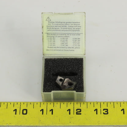 Gen3sys 5C218H-.7543-CI Replaceable Carbide Spade Drill Tip Insert 0.7543" Diam