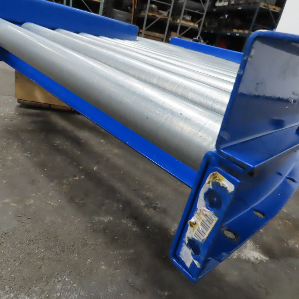 26" Wide 23" BF Gravity Roller Curved Box Conveyor 90°