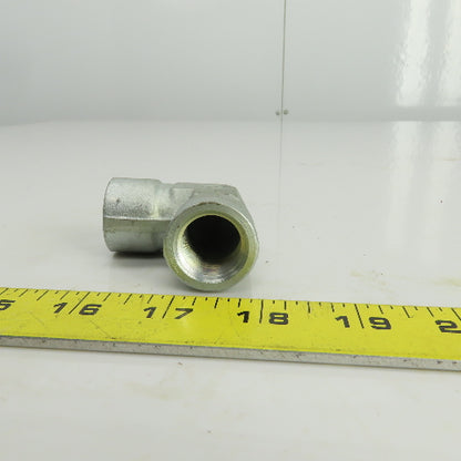 Swagelok Cajon 1/2" NPT Steel Female 90° Elbow Lot Of 2