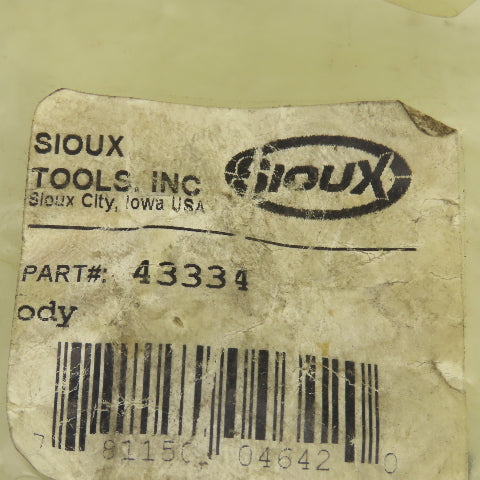 Sioux Tools 43334 Swivel Body Assy. For Reciprocating Drill